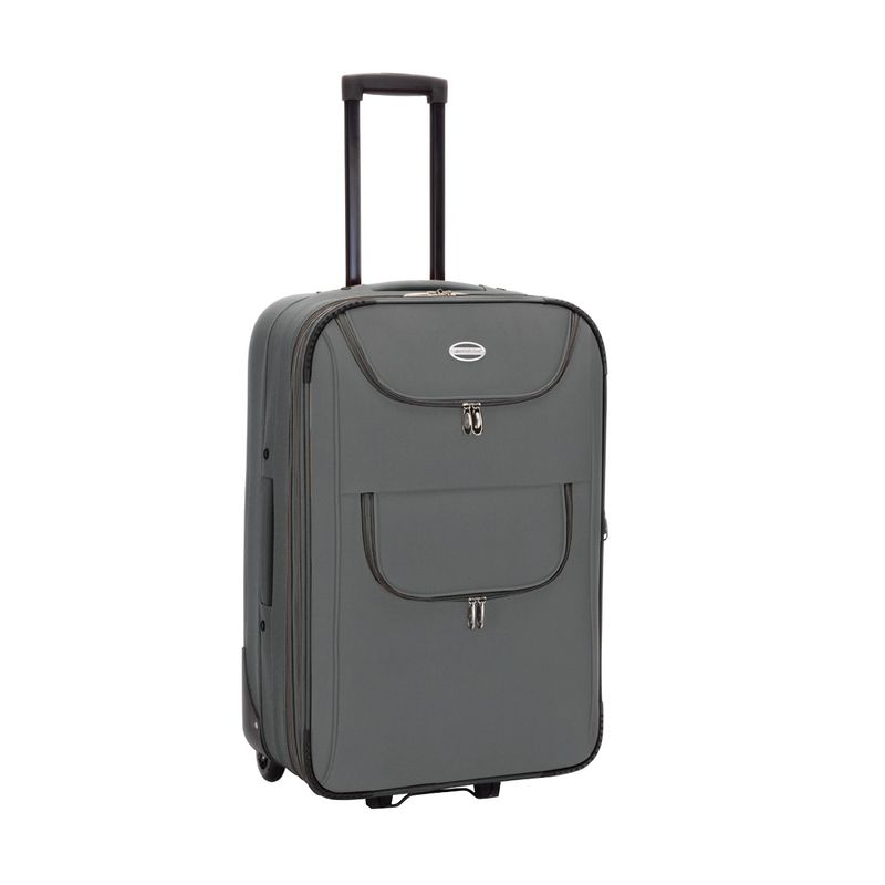 Sport si Outdoor - Articole de voiaj - Trolere - Set Trolere, Extensibile, 2 Roti, Madisson, SW38104 - 4 Piese, Gri - Infinity.ro