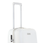 Sport si Outdoor - Articole de voiaj - Trolere - Troler Mediu, Policarbonat/ABS, 4 Roti Duble, OKOBAN, cifru TSA, CarryOn SKYHOPPER, 68.5 cm, Alb - Infinity.ro