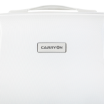 Sport si Outdoor - Articole de voiaj - Trolere - Troler Mediu, Policarbonat/ABS, 4 Roti Duble, OKOBAN, cifru TSA, CarryOn SKYHOPPER, 68.5 cm, Alb - Infinity.ro