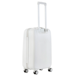 Sport si Outdoor - Articole de voiaj - Trolere - Troler Mediu, Policarbonat/ABS, 4 Roti Duble, OKOBAN, cifru TSA, CarryOn SKYHOPPER, 68.5 cm, Alb - Infinity.ro