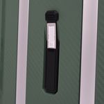 Sport si Outdoor - Articole de voiaj - Trolere - Troler Mediu, CarryOn, STEWARD, Polipropilena, Cifru TSA, inchidere cu clapeta, 65 cm, Verde - Infinity.ro