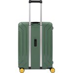 Sport si Outdoor - Articole de voiaj - Trolere - Troler Mare, CarryOn, STEWARD, Polipropilena, Cifru TSA, inchidere cu clapeta, 75 cm, Verde - Infinity.ro