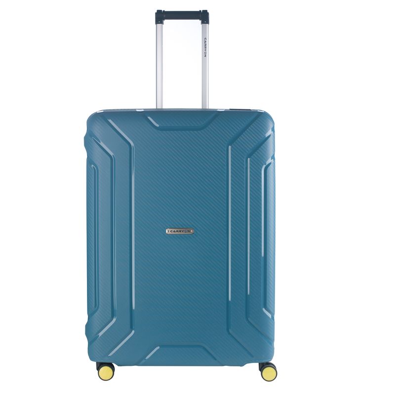 Sport si Outdoor - Articole de voiaj - Trolere - Troler Mare, CarryOn, STEWARD, Polipropilena, inchidere cu clapeta, marime L, Albastru - Infinity.ro