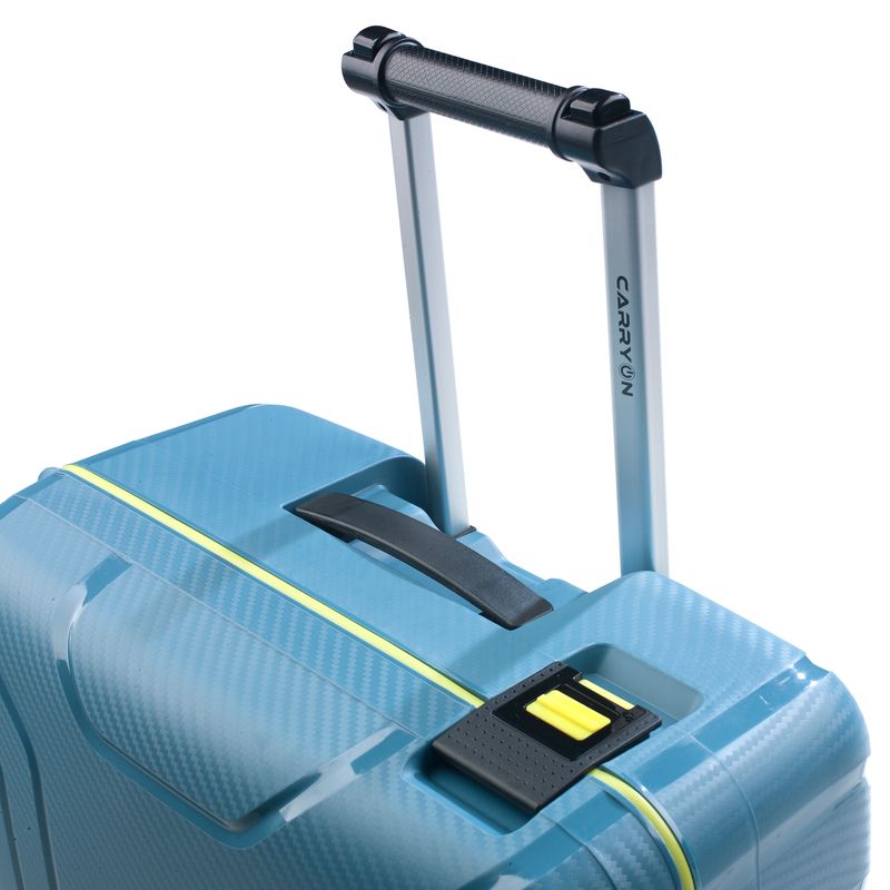 Sport si Outdoor - Articole de voiaj - Trolere - Troler Mare, CarryOn, STEWARD, Polipropilena, inchidere cu clapeta, marime L, Albastru - Infinity.ro