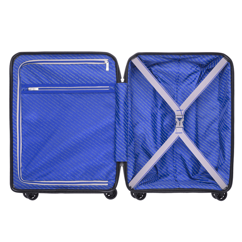 Sport si Outdoor - Articole de voiaj - Trolere - Troler Cabina, CarryOn, MOBILE WORKER, Polipropilena, 55 cm, Negru - Infinity.ro