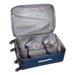 Sport si Outdoor - Articole de voiaj - Trolere - Set trolere extensibile Diplomat ZC 3004, poliester, 4 roti, 3 piese, bleumarin - Infinity.ro