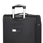 Sport si Outdoor - Articole de voiaj - Trolere - Troler Mediu, Extensibil, Diplomat, Poliester, 4 Roti Duble, Cifru TSA, ZC 998 - 68 cm, Negru - Infinity.ro