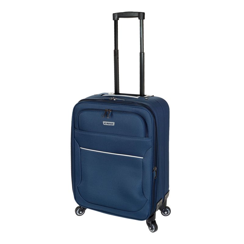 Sport si Outdoor - Articole de voiaj - Trolere - Set trolere extensibile Diplomat ZC 3004, poliester, 4 roti, 3 piese, bleumarin - Infinity.ro