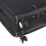 Sport si Outdoor - Articole de voiaj - Trolere - Troler Mediu, Extensibil, Diplomat, Poliester, 4 Roti Duble, Cifru TSA, ZC 998 - 68 cm, Negru - Infinity.ro