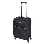 Sport si Outdoor - Articole de voiaj - Trolere - Set trolere extensibile Diplomat ZC 3004, poliester, 4 roti, 3 piese, negru - Infinity.ro