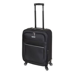 Set trolere extensibile Diplomat ZC 3004, poliester, 4 roti, 3 piese, negru