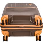 Sport si Outdoor - Articole de voiaj - Trolere - Troler Cabina Polipropilena, Fermoar Antifurt, Cifru TSA, Snowball, SW49403, 55.5 cm, Maro - Infinity.ro