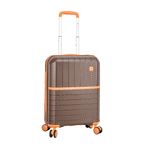Sport si Outdoor - Articole de voiaj - Trolere - Troler Cabina Polipropilena, Fermoar Antifurt, Cifru TSA, Snowball, SW49403, 55.5 cm, Maro - Infinity.ro