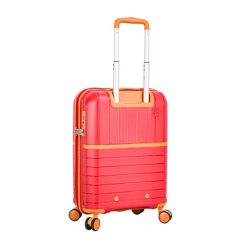 Sport si Outdoor - Articole de voiaj - Trolere - Troler Cabina Polipropilena, Fermoar Antifurt, Cifru TSA, Snowball, SW49403, 55.5 cm, Rosu - Infinity.ro