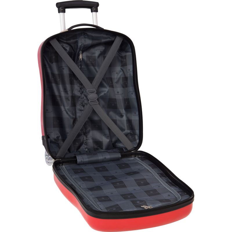 Sport si Outdoor - Articole de voiaj - Trolere - Troler Copii, Snowball, Policarbonat, 2 Roti, SW85118V, 48 cm, Rosu - Infinity.ro