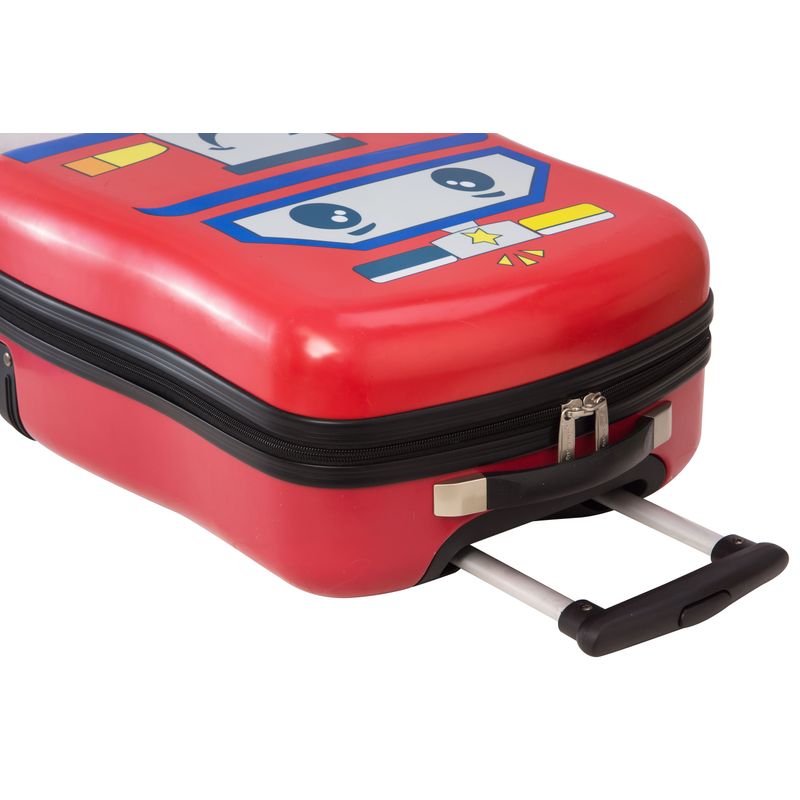 Sport si Outdoor - Articole de voiaj - Trolere - Troler Copii, Snowball, Policarbonat, 2 Roti, SW85118V, 48 cm, Rosu - Infinity.ro