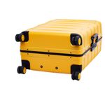 Sport si Outdoor - Articole de voiaj - Trolere - Troler de cabina Snowball SW20503, policarbonat, cifru TSA, 4 roti duble, 55 cm, galben - Infinity.ro