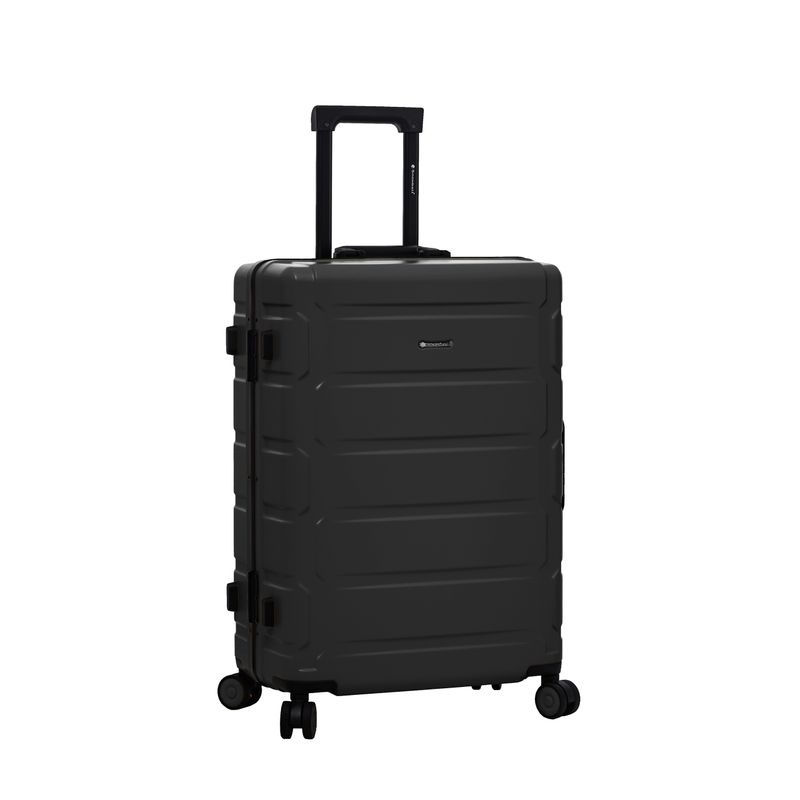 Sport si Outdoor - Articole de voiaj - Trolere - Troler de cabina Snowball SW20503, policarbonat, cifru TSA, 4 roti duble, 55 cm, negru - Infinity.ro
