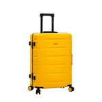 Sport si Outdoor - Articole de voiaj - Trolere - Troler de cabina Snowball SW20503, policarbonat, cifru TSA, 4 roti duble, 55 cm, galben - Infinity.ro