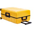 Sport si Outdoor - Articole de voiaj - Trolere - Troler de cabina Snowball SW20503, policarbonat, cifru TSA, 4 roti duble, 55 cm, galben - Infinity.ro