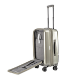 Sport si Outdoor - Articole de voiaj - Trolere - Set Trolere Snowball SW31403, Policarbonat, 4 Roti Duble, Cifru TSA, 3 Piese, Auriu - Infinity.ro