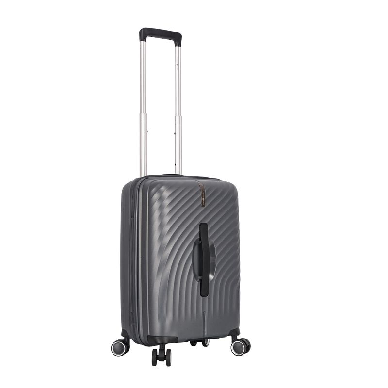 Sport si Outdoor - Articole de voiaj - Trolere - Set trolere Snowball SW47203, polipropilena, fermoar antifurt, cifru TSA, 4 roti duble, 3 piese, antracit - Infinity.ro