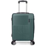 Sport si Outdoor - Articole de voiaj - Trolere - Troler Mediu Benzi BZ 5746, ABS, 4 Roti Duble, 66 cm, Verde - Infinity.ro