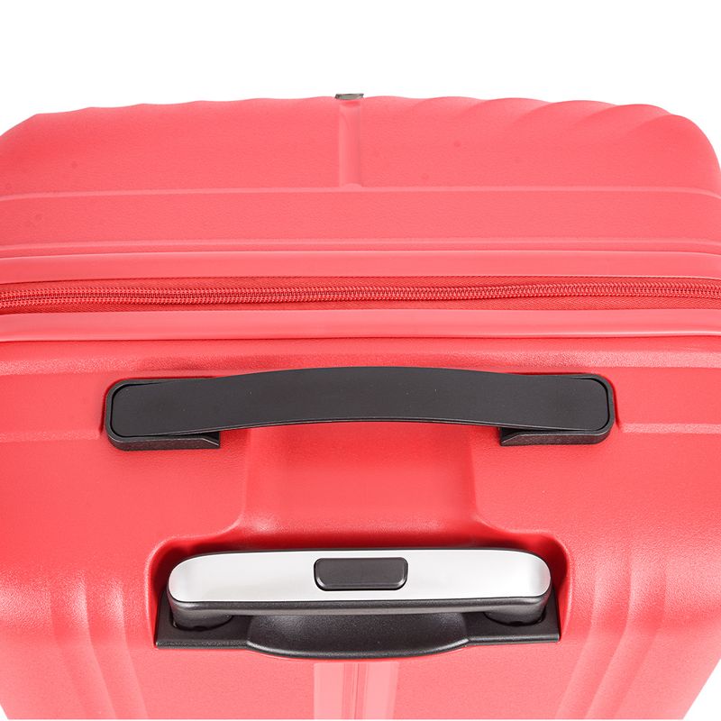 Sport si Outdoor - Articole de voiaj - Trolere - Troler mare Snowball SW47203, polipropilena, fermoar antifurt, cifru TSA, 4 roti duble, 79 cm, rosu - Infinity.ro