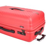 Sport si Outdoor - Articole de voiaj - Trolere - Troler mare Snowball SW47203, polipropilena, fermoar antifurt, cifru TSA, 4 roti duble, 79 cm, rosu - Infinity.ro