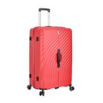 Sport si Outdoor - Articole de voiaj - Trolere - Troler mare Snowball SW47203, polipropilena, fermoar antifurt, cifru TSA, 4 roti duble, 79 cm, rosu - Infinity.ro