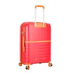 Sport si Outdoor - Articole de voiaj - Trolere - Troler Mare Extensibil Polipropilena, Fermoar Antifurt, Cifru TSA, Snowball, SW49403, 78 cm, Rosu - Infinity.ro
