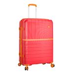 Sport si Outdoor - Articole de voiaj - Trolere - Troler Mare Extensibil Polipropilena, Fermoar Antifurt, Cifru TSA, Snowball, SW49403, 78 cm, Rosu - Infinity.ro