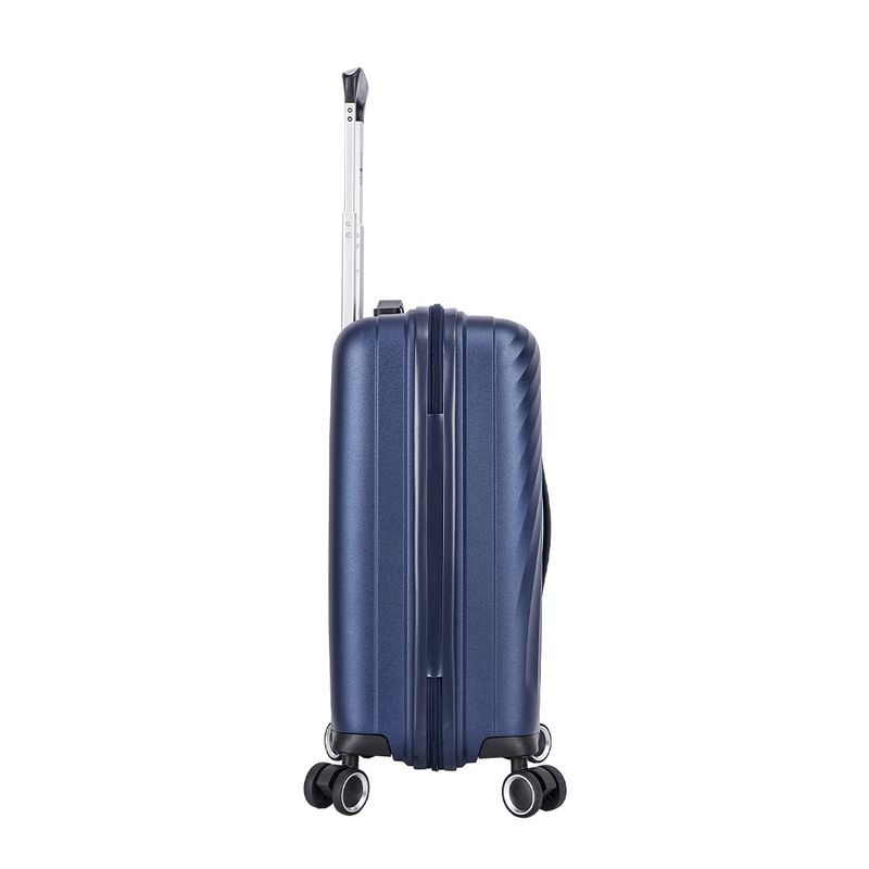 Sport si Outdoor - Articole de voiaj - Trolere - Troler de cabina Snowball SW47203, polipropilena, fermoar antifurt, cifru TSA, 4 roti duble, 55 cm, bleumarin - Infinity.ro