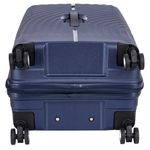 Sport si Outdoor - Articole de voiaj - Trolere - Troler de cabina Snowball SW47203, polipropilena, fermoar antifurt, cifru TSA, 4 roti duble, 55 cm, bleumarin - Infinity.ro