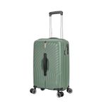 Sport si Outdoor - Articole de voiaj - Trolere - Troler de cabina Snowball SW47203, polipropilena, fermoar antifurt, cifru TSA, 4 roti duble, 55 cm, verde inchis - Infinity.ro