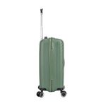 Sport si Outdoor - Articole de voiaj - Trolere - Troler de cabina Snowball SW47203, polipropilena, fermoar antifurt, cifru TSA, 4 roti duble, 55 cm, verde inchis - Infinity.ro