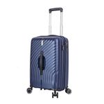 Sport si Outdoor - Articole de voiaj - Trolere - Troler de cabina Snowball SW47203, polipropilena, fermoar antifurt, cifru TSA, 4 roti duble, 55 cm, bleumarin - Infinity.ro