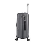 Sport si Outdoor - Articole de voiaj - Trolere - Troler mediu Snowball SW47203, polipropilena, fermoar antifurt, cifru TSA, 4 roti duble, 69 cm, antracit - Infinity.ro