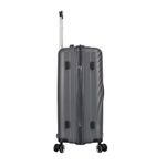 Sport si Outdoor - Articole de voiaj - Trolere - Troler mediu Snowball SW47203, polipropilena, fermoar antifurt, cifru TSA, 4 roti duble, 69 cm, antracit - Infinity.ro