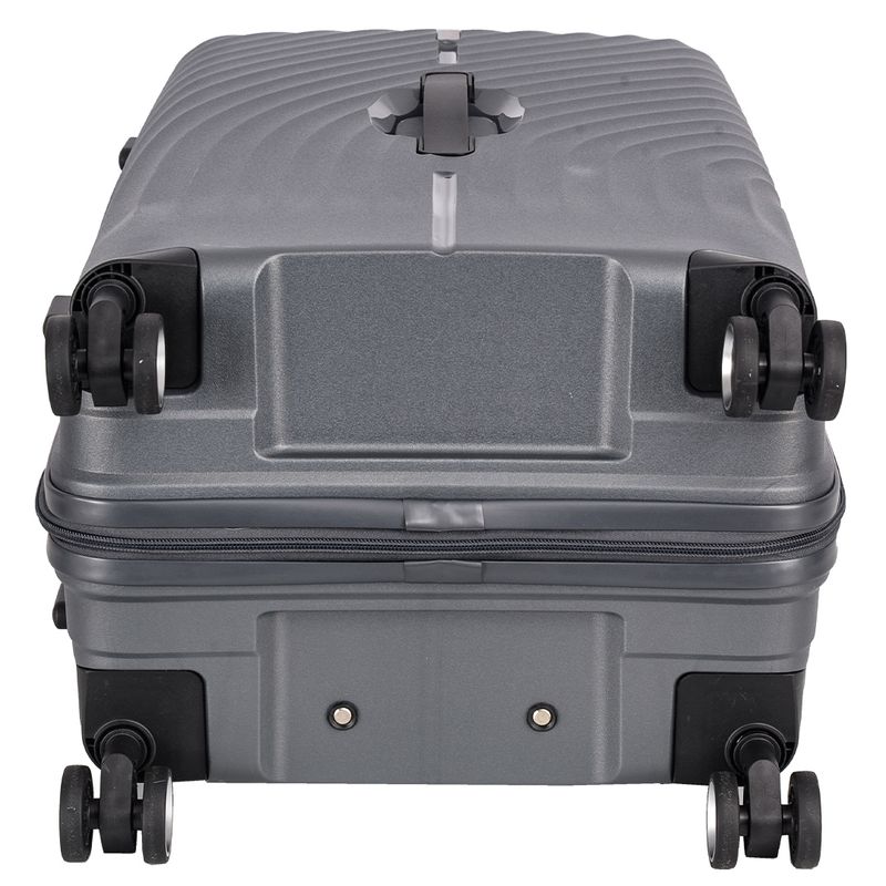 Sport si Outdoor - Articole de voiaj - Trolere - Troler mediu Snowball SW47203, polipropilena, fermoar antifurt, cifru TSA, 4 roti duble, 69 cm, antracit - Infinity.ro