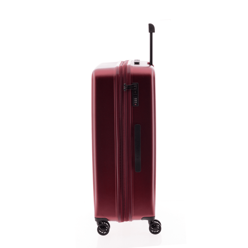 Sport si Outdoor - Articole de voiaj - Trolere - Troler Mare Extensibil, Policarbonat, Cifru TSA, Nomadtec, MG 3212 - 76 cm, Grena - Infinity.ro