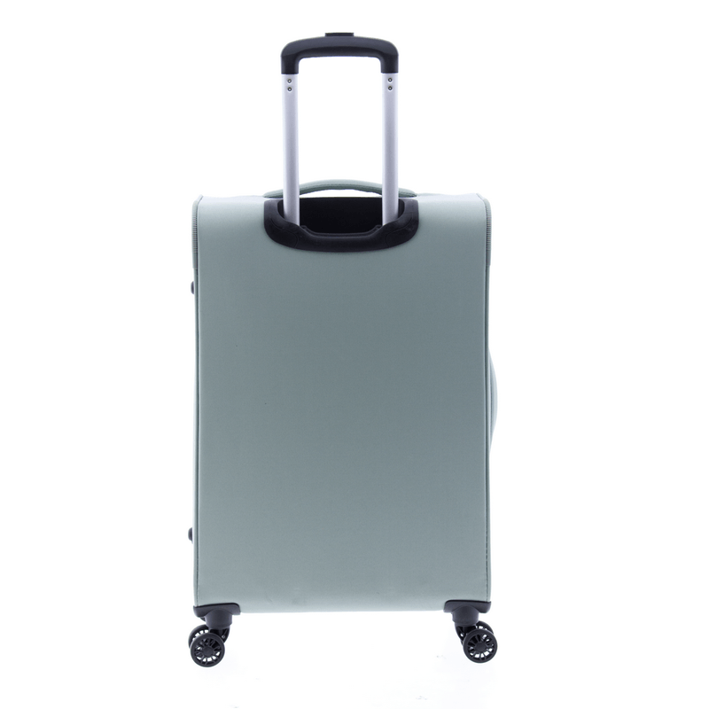 Sport si Outdoor - Articole de voiaj - Trolere - Troler Mediu, Extensibil, 4 Roti Duble, Nylon, Gladiator, Arctic, MG 3711 - 66 cm, Verde - Infinity.ro