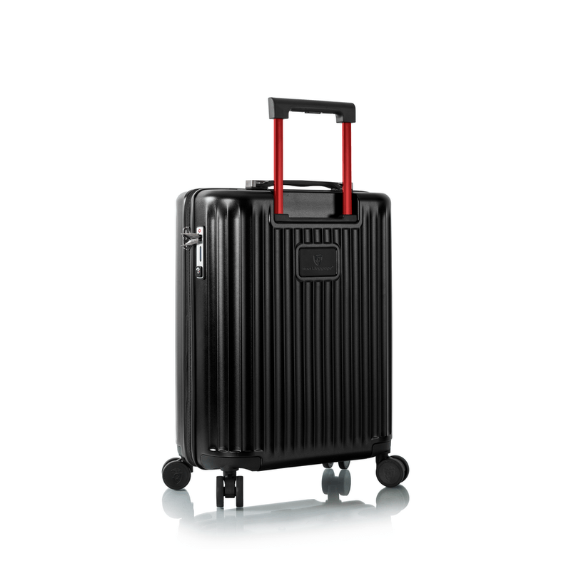 Sport si Outdoor - Articole de voiaj - Trolere - Troler cabina, Heys, Smart Luggage, Policarbonat, 4 Roti Duble, HY15034, 53 cm, Negru - Infinity.ro