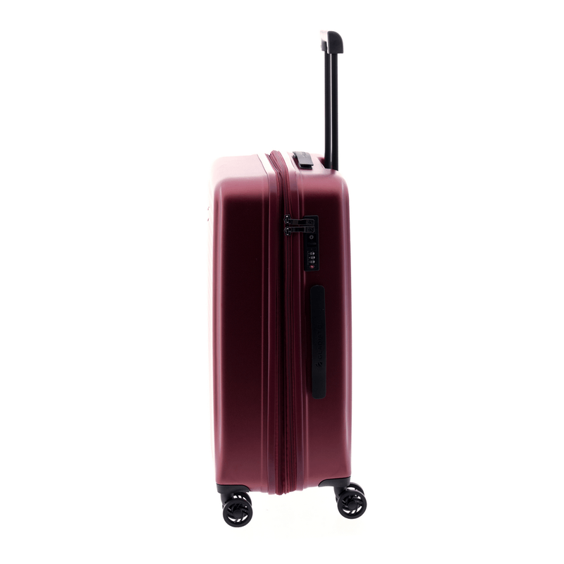 Sport si Outdoor - Articole de voiaj - Trolere - Troler Mediu Extensibil, Policarbonat, Cifru TSA, Nomadtec, MG 3211 - 65 cm, Grena - Infinity.ro
