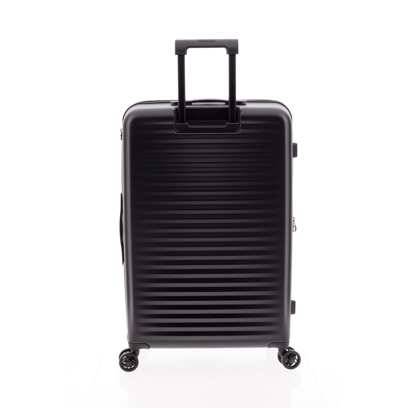 Sport si Outdoor - Articole de voiaj - Trolere - Troler Mare Extensibil, Policarbonat, Cifru TSA, Nomadtec, MG 3212 - 76 cm, Negru - Infinity.ro