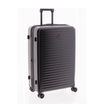 Sport si Outdoor - Articole de voiaj - Trolere - Troler Mare Extensibil, Policarbonat, Cifru TSA, Nomadtec, MG 3212 - 76 cm, Negru - Infinity.ro