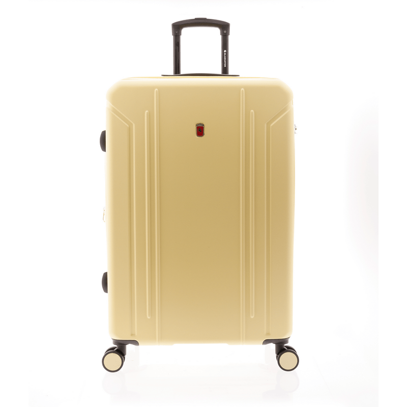 Sport si Outdoor - Articole de voiaj - Trolere - Troler mare extensibil Gladiator Tropical, ABS, cifru, 4 roti duble, MG 2912, 77 cm, galben - Infinity.ro