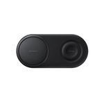 Laptop, Telefoane si Tablete - Telefoane mobile si accesorii - Accesorii Telefoane - Incarcatoare telefoane - Incarcator Wireless Charger Duo Samsung compatibil cu Samsung Galaxy S8/S9/S10, Safe Charge, Negru - Infinity.ro