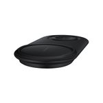 Laptop, Telefoane si Tablete - Telefoane mobile si accesorii - Accesorii Telefoane - Incarcatoare telefoane - Incarcator Wireless Charger Duo Samsung compatibil cu Samsung Galaxy S8/S9/S10, Safe Charge, Negru - Infinity.ro