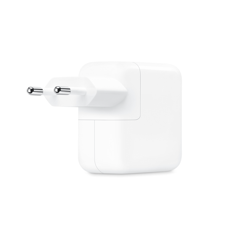 Laptop, Telefoane si Tablete - Telefoane mobile si accesorii - Accesorii Telefoane - Incarcatoare telefoane - Adaptor retea Apple, Dual Port USB-C 35W, pentru iPhone, iPad, MacBook, Airpods, Apple Watch, Fast charge, Alb, CRB-BBL7204 - Infinity.ro